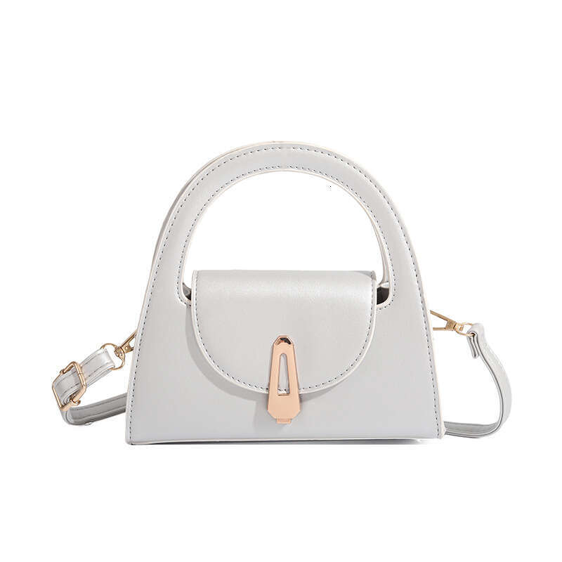 Designer Bag Niche Luxury Handbag Women's New Half-Round Shoulder Bag Versatile Commuter Retro Lock Crossbody Bag Tide Bags