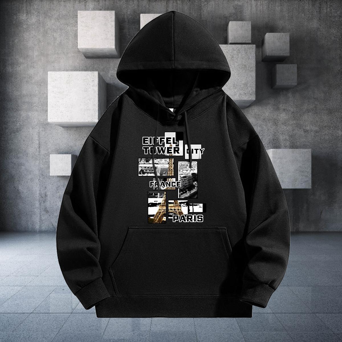 Wholesale Men Hoodie Soft Men Clothes Hoodie Oversized Tops Sport Breathable Long Sleeve Tech Fleece