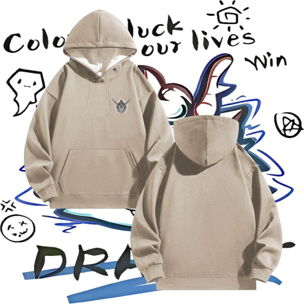 Casual New Hoodie Men Street wear Hip Hop Designer Men Hoodie Breathable Drawstring DIY Logo Oversized Hoody Warm Fleece
