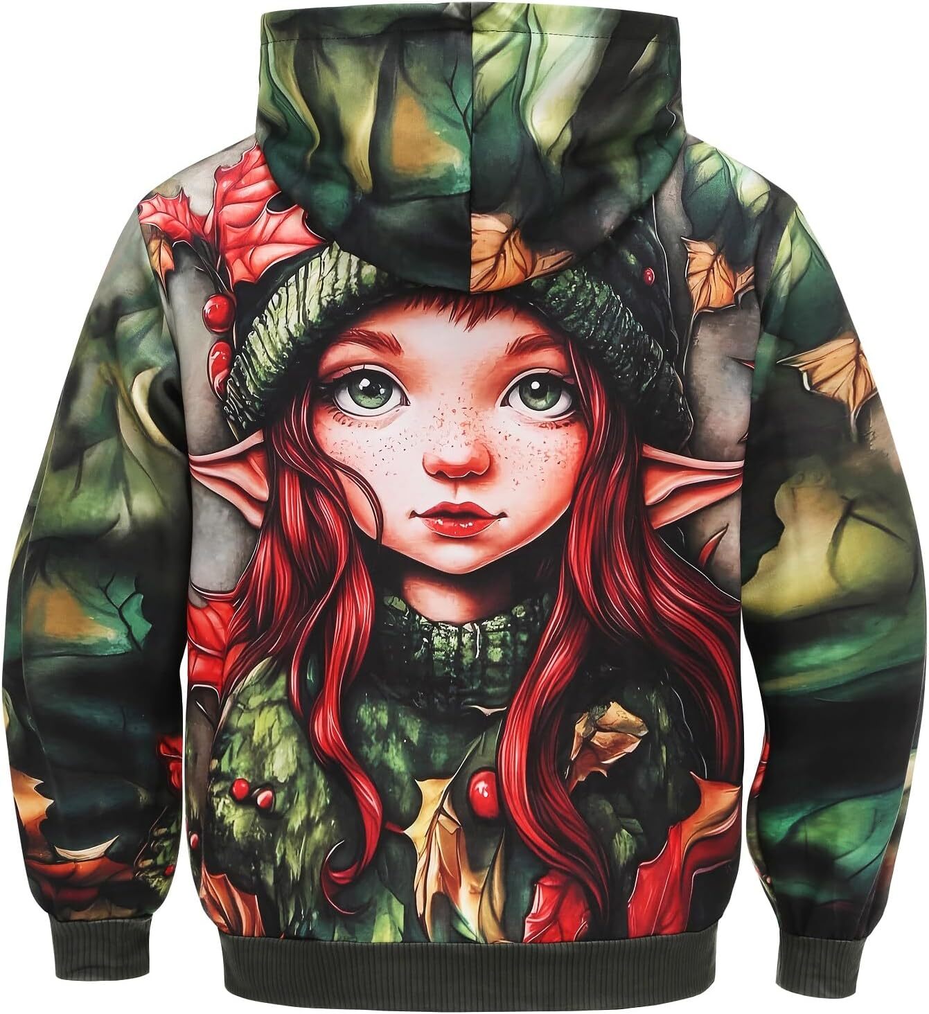 Hoodie for Mens Womens Unisexs Ugly Christmas Sweatshirt, 3D Print Pullover Hoddie with Pocket For Men Women Graphic Hoodies sweatshirt Pullover Long 