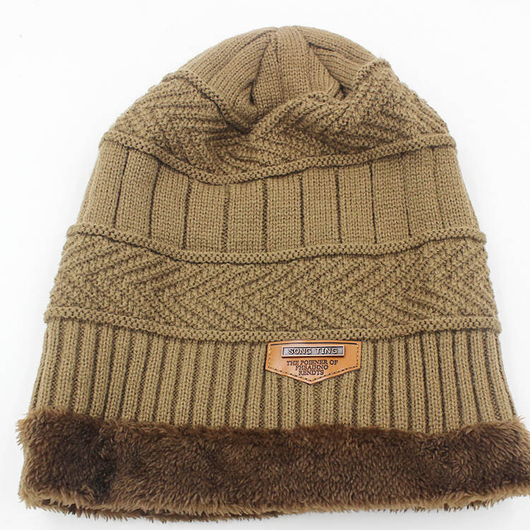 High quality design,Autumn Winter Women's and Men's Warmth with Thickened Knitted Ear Cold Protection Hooded Caps