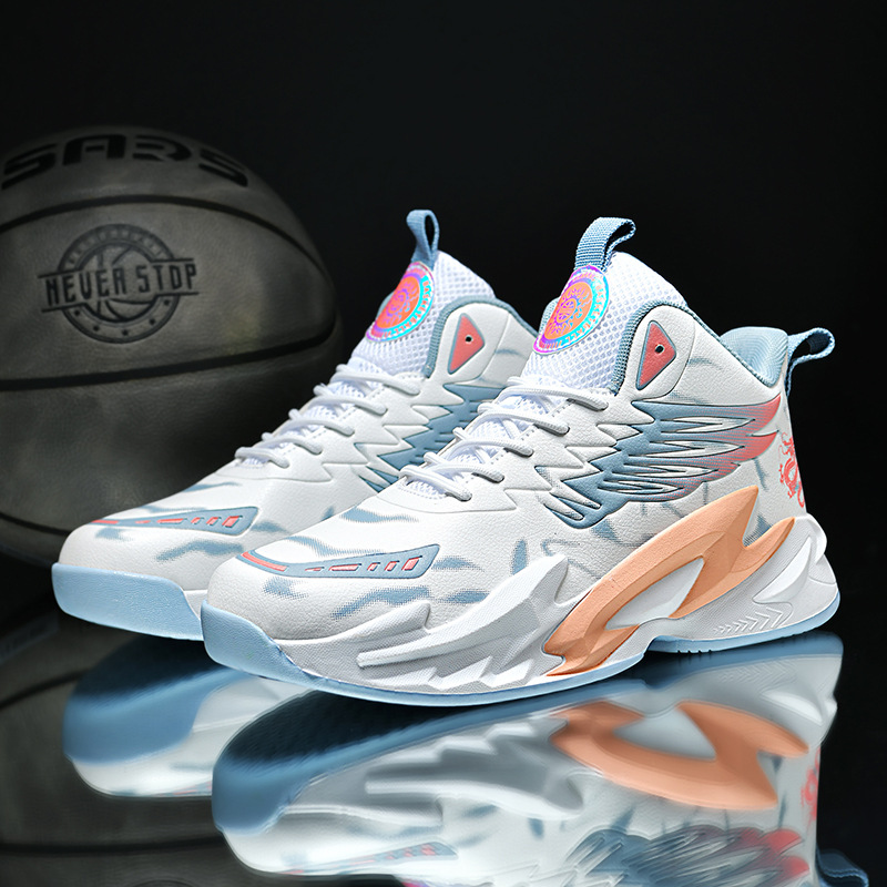 New Practical Basketball Shoes Men's Casual Sports Running Shoes Teen Basketball Shoes Free shipping