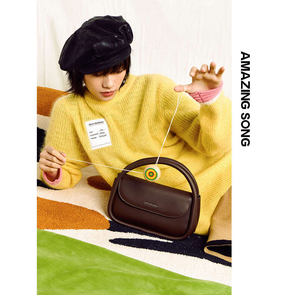 Amazing Song Soft Large Size Female Handbag Simple Chic Design Single Shoulder Bag