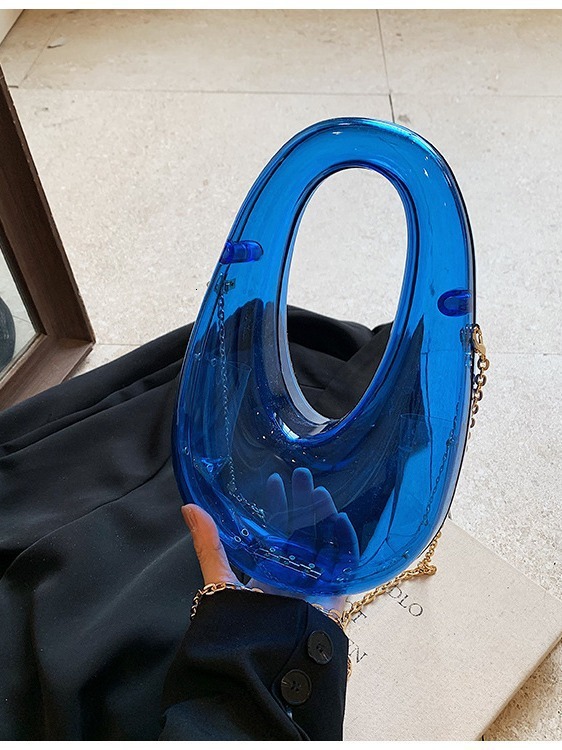 Autumn New Handbag Transparent Color Banquet Crossbody Bag Designer Bags Handbags Women