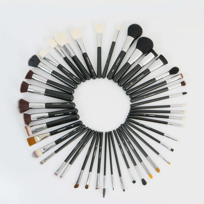 42Pcs Full Set Makeup Artist Professional Facial And Eye Beauty Tools Soft Wool Cosmetics Accessories Brush