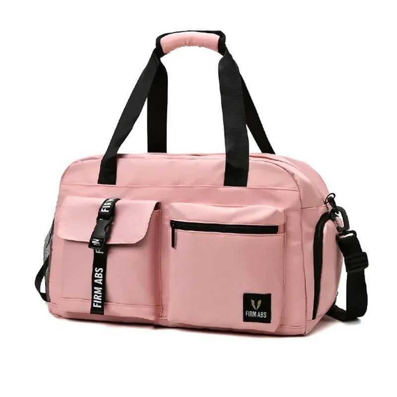 Large acity Dry and Wet Separation Travel Bag with Shoe Bin Can Be Set Rod Box Portab Sports Bag Fitn Gym BagXJ241106