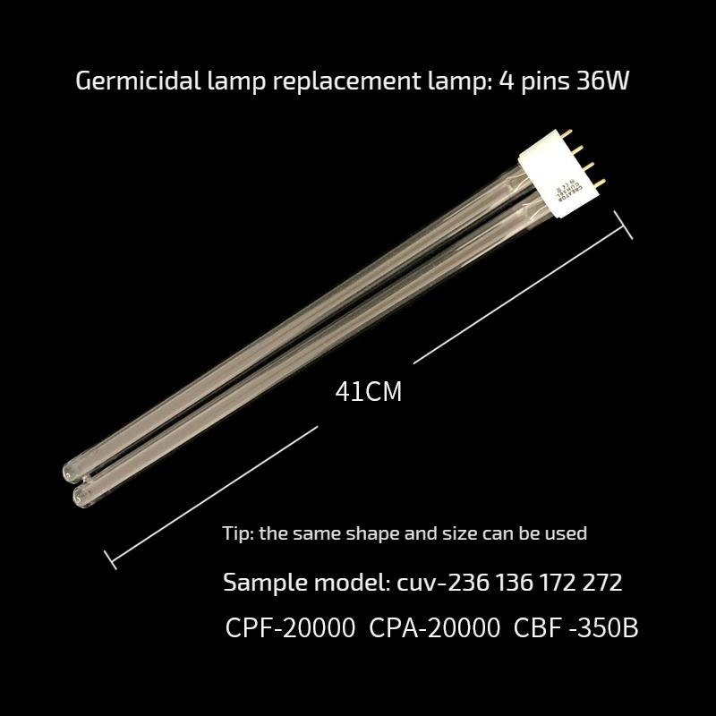 SUNSUN Fish Tank Fish Pond Germicidal Lamp Accessories UV UV Tube For CPA CPF CUV Series 18W 24W 36W 55W