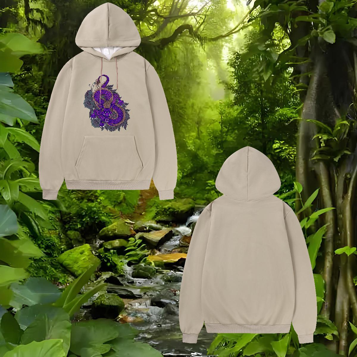 2024 Autumn and Winter Hoodie for Women Top Hoodie Unisex Couples Hoodie Oversized Thick Plush Hooded Collar Street wear Hip Hop