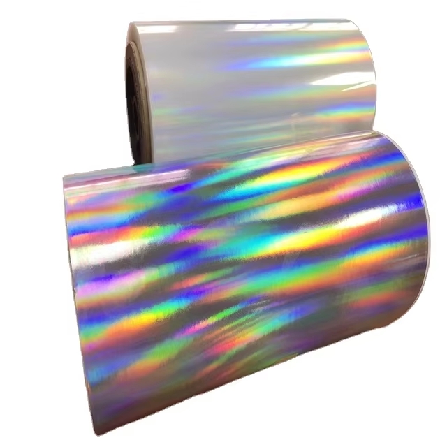 Thermal Holographic transparent Lamination Film For Laminated Paper Board Make Boxes