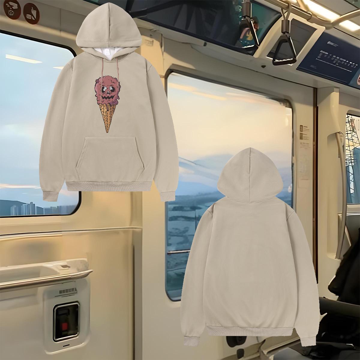 Fashion New Hoodie Women Customized Print Soft Women Hoodie Clothes Breathable Drawstring Beach Velvet Thick