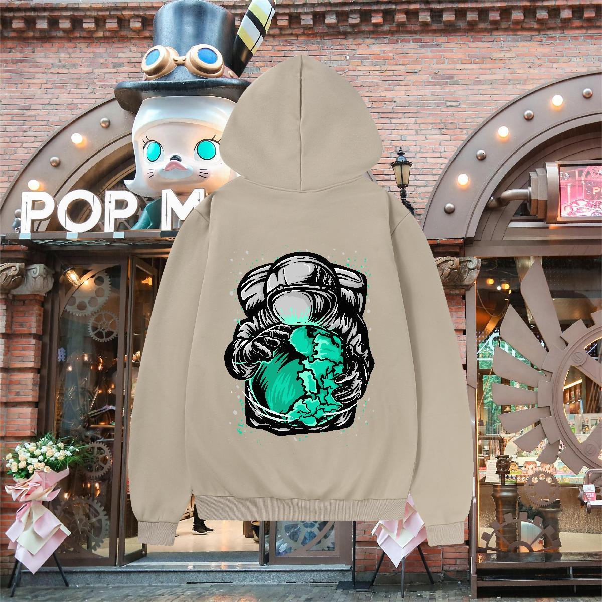 Factory Direct Man Hoodie Breathable Cool Men's Hooded Sweatshirt Anime Oversized US Size Top Pullover Hoodie Autumn Winter 350g Cotton