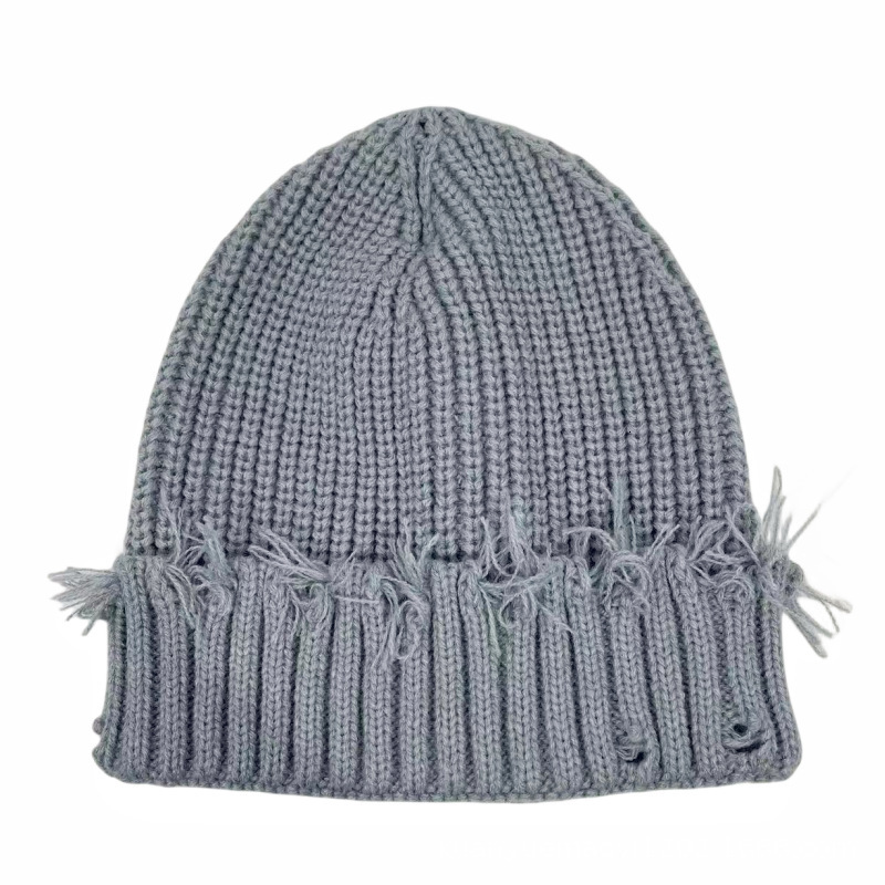 High quality design, men and women Autumn Winter and Worn Knitted Trendy Warmth Headband Versatile Cute Hat