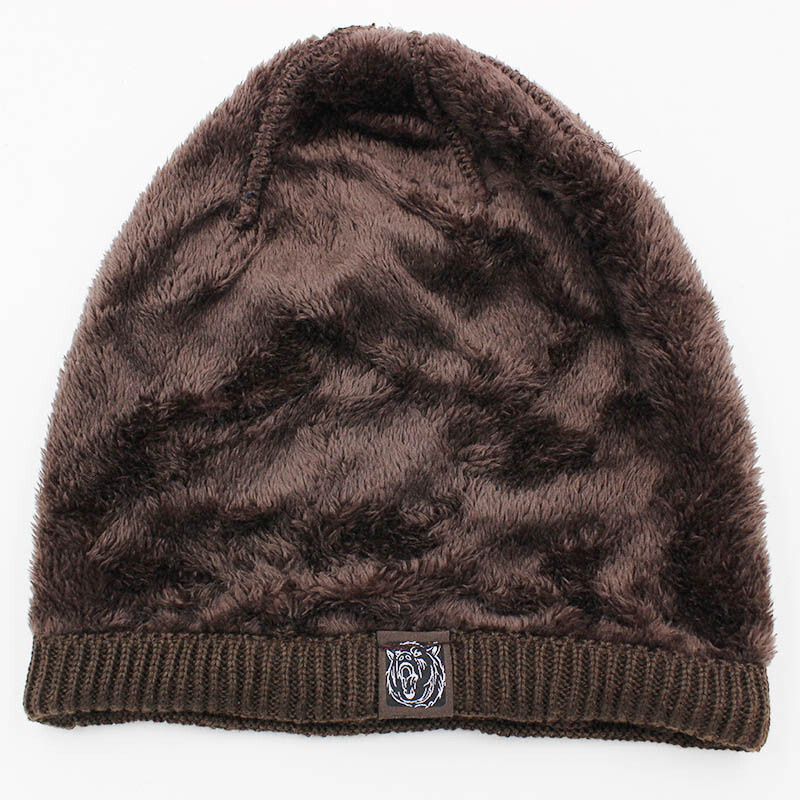 High quality design, Men's women's autumn and winter pullover knitted trendy woolen outdoor warm hats, Baotou pile hats