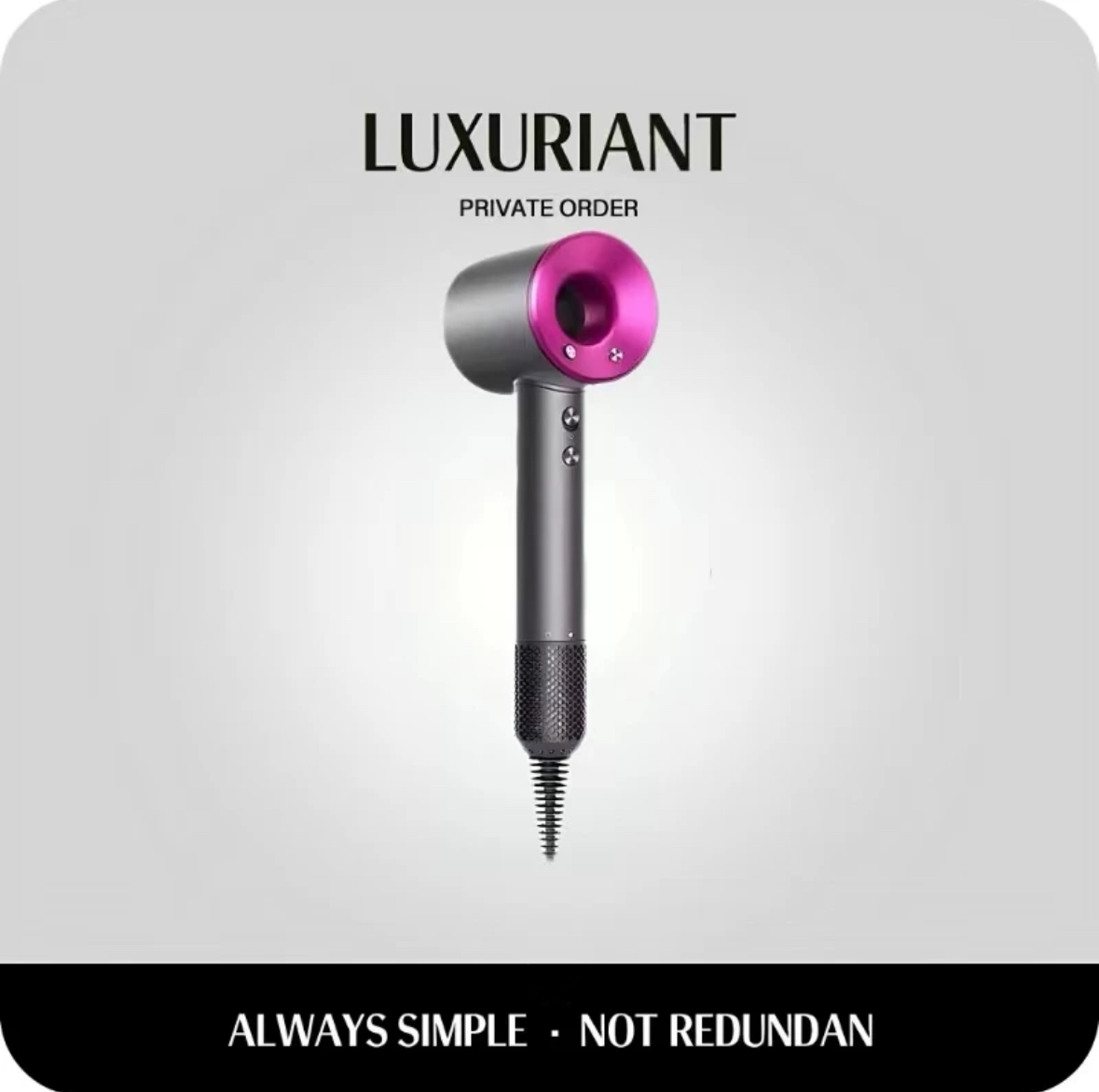 Designer Hair Dryers MuteHairdryer Hair Care Intelligence Electric Hair Drier Quick Drying Safety Ionic Profession Salon Hairdressing