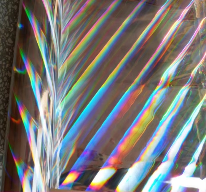 Free Sample Hot Hologram Rainbow Pattern Cold Stamping Foil For Packaging Decoration