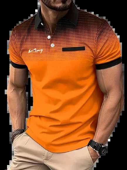 Mens casual long Sve casual style striped zipper striped spring autumn spring and summer regular suitable shirt W241106