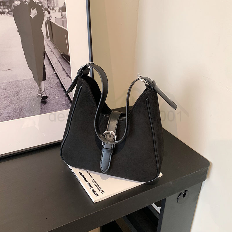 Bag Designer Fashion Classic 10a Top Nikiduncks Woman Handbagevening Bags Autumn and Winter Deer Skin Velvet Underarm for Women 2024 New