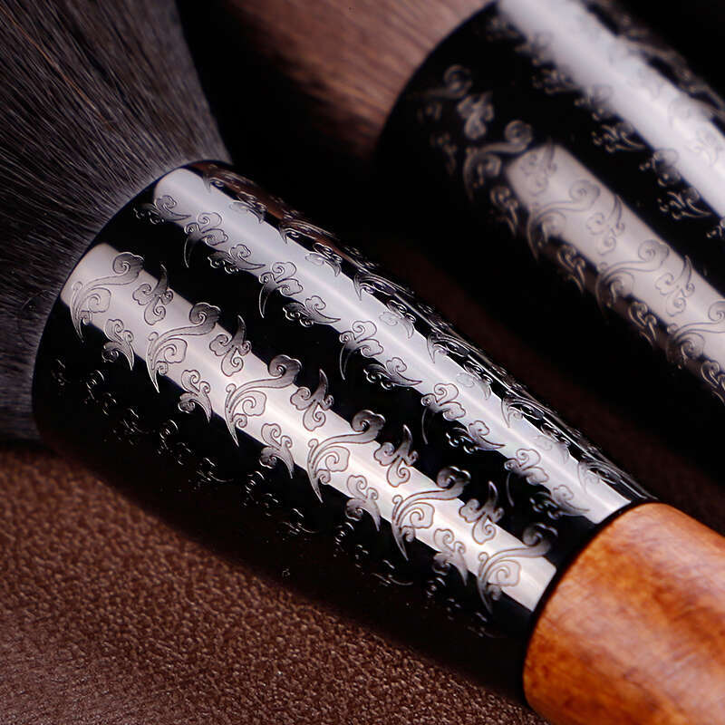 CHICHODO Brush-The Amber Series 41Pcs Carved Tube Professional Set-High Quality Makeup Brushes Tools-Beauty