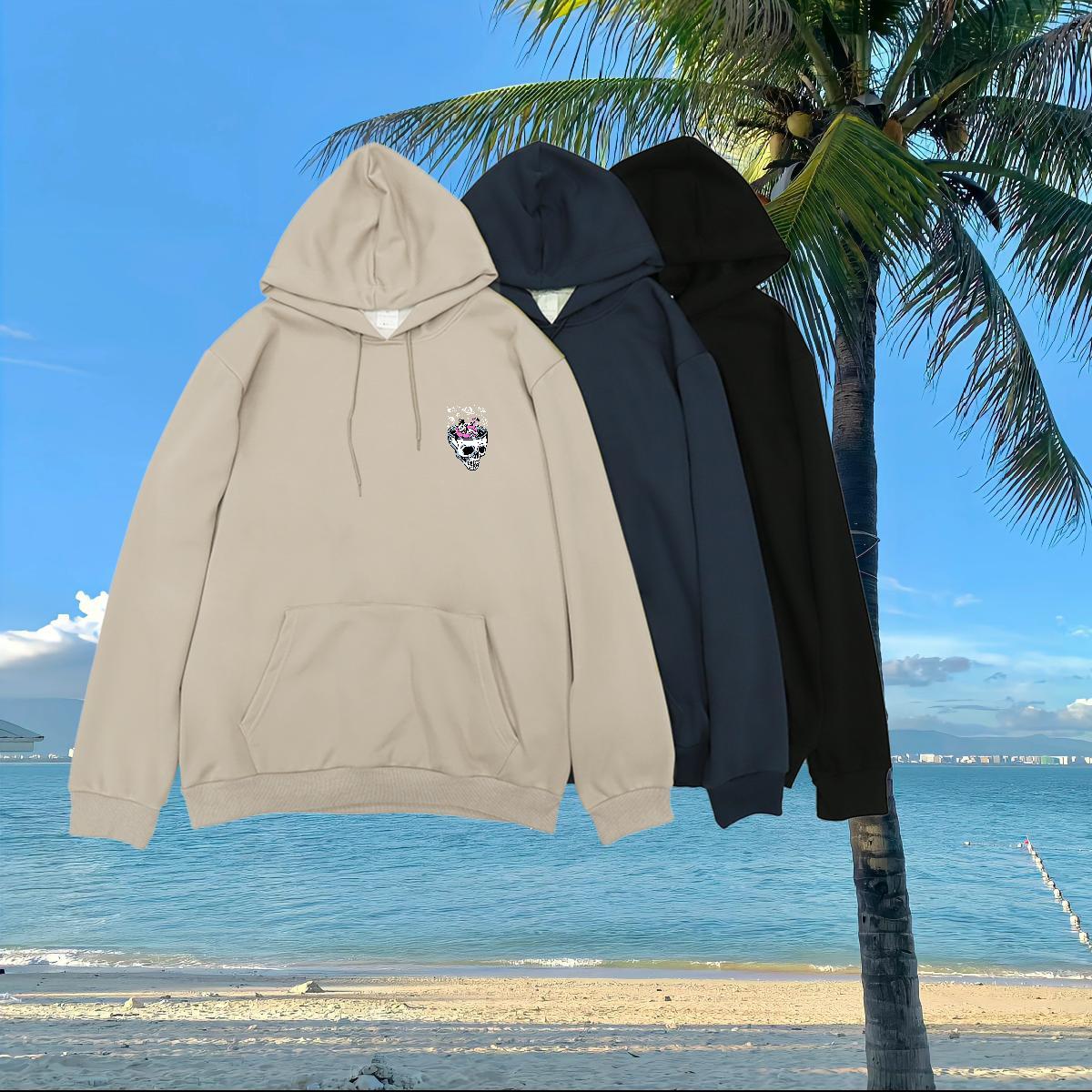 2024 Designer Hooded Sweatshirt Floral Print Comfortable Women Hoodie Hoody Cotton 350g Hooded Collar Breathable Anime Printing Street