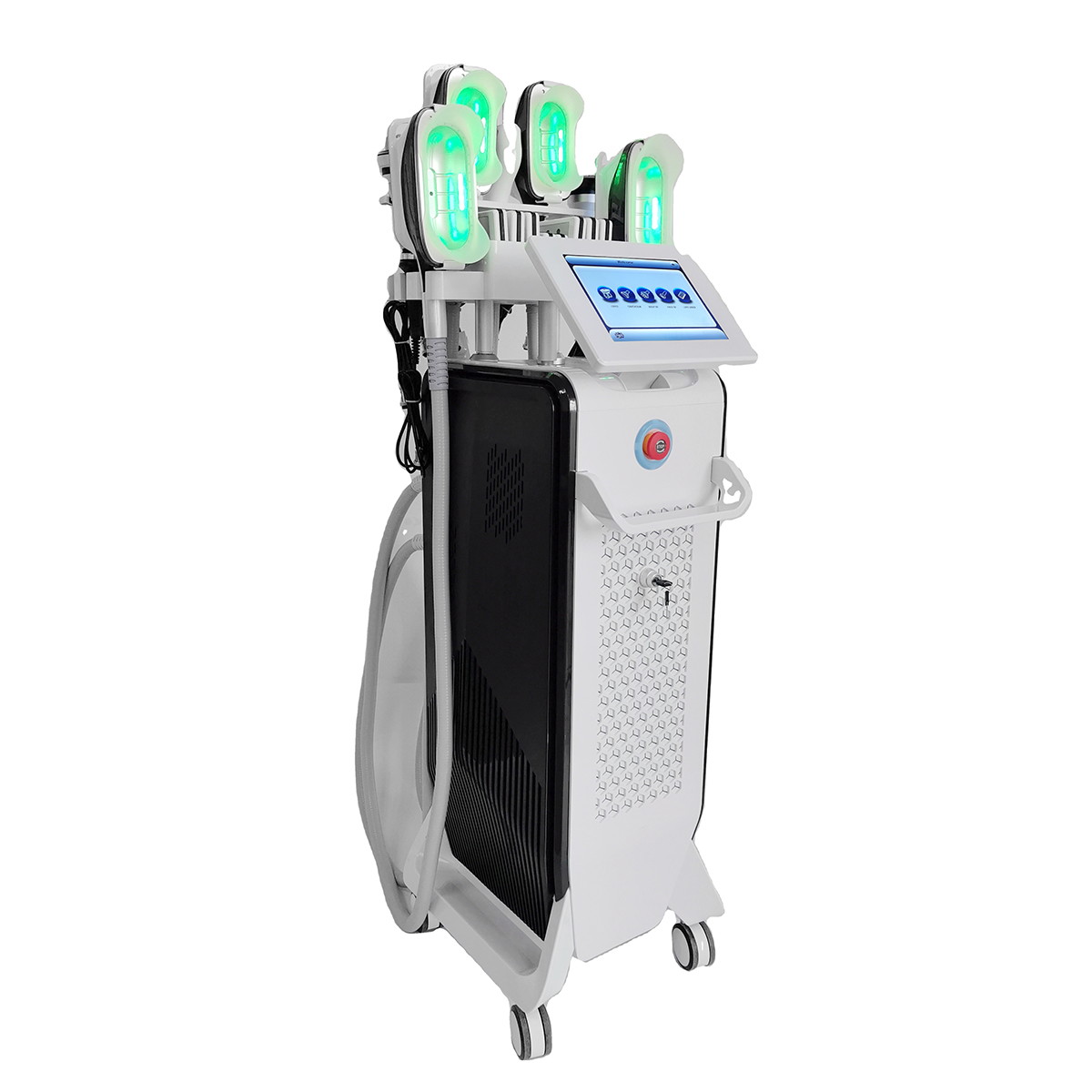 Hot All Upgrade 9 In 1 Full Body Slimming 360 Cryolipolysis Weight Loss Cavitation Radiofrequency Skin Rejuvenation Effective Fat Loss Body Management