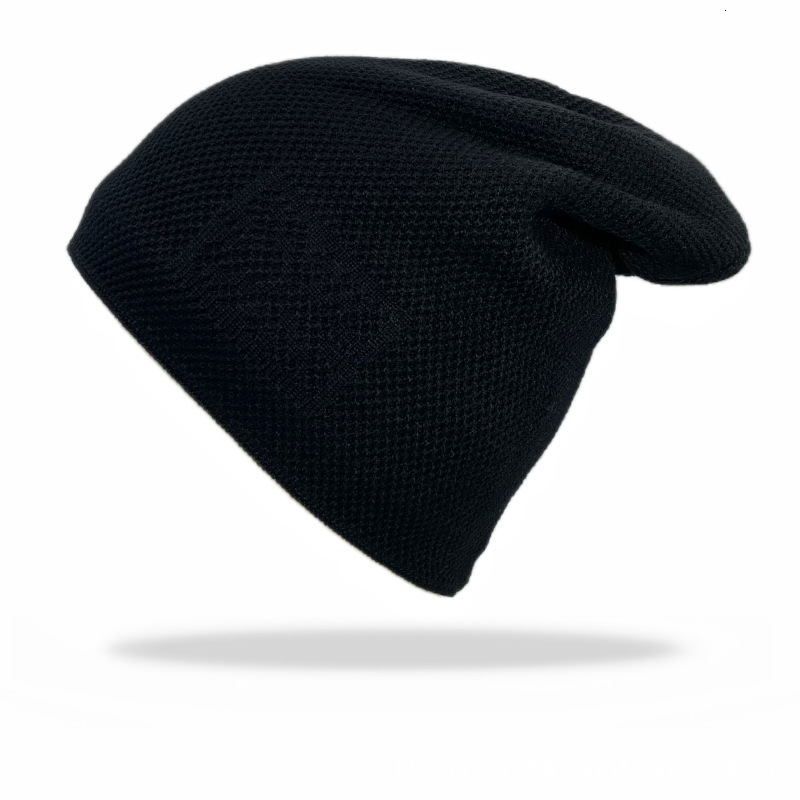 High quality design, men and women New Jacquard Solid Color with Thick Knitted Stacking Hat, Ear Protection, Warmth, Cold Cap