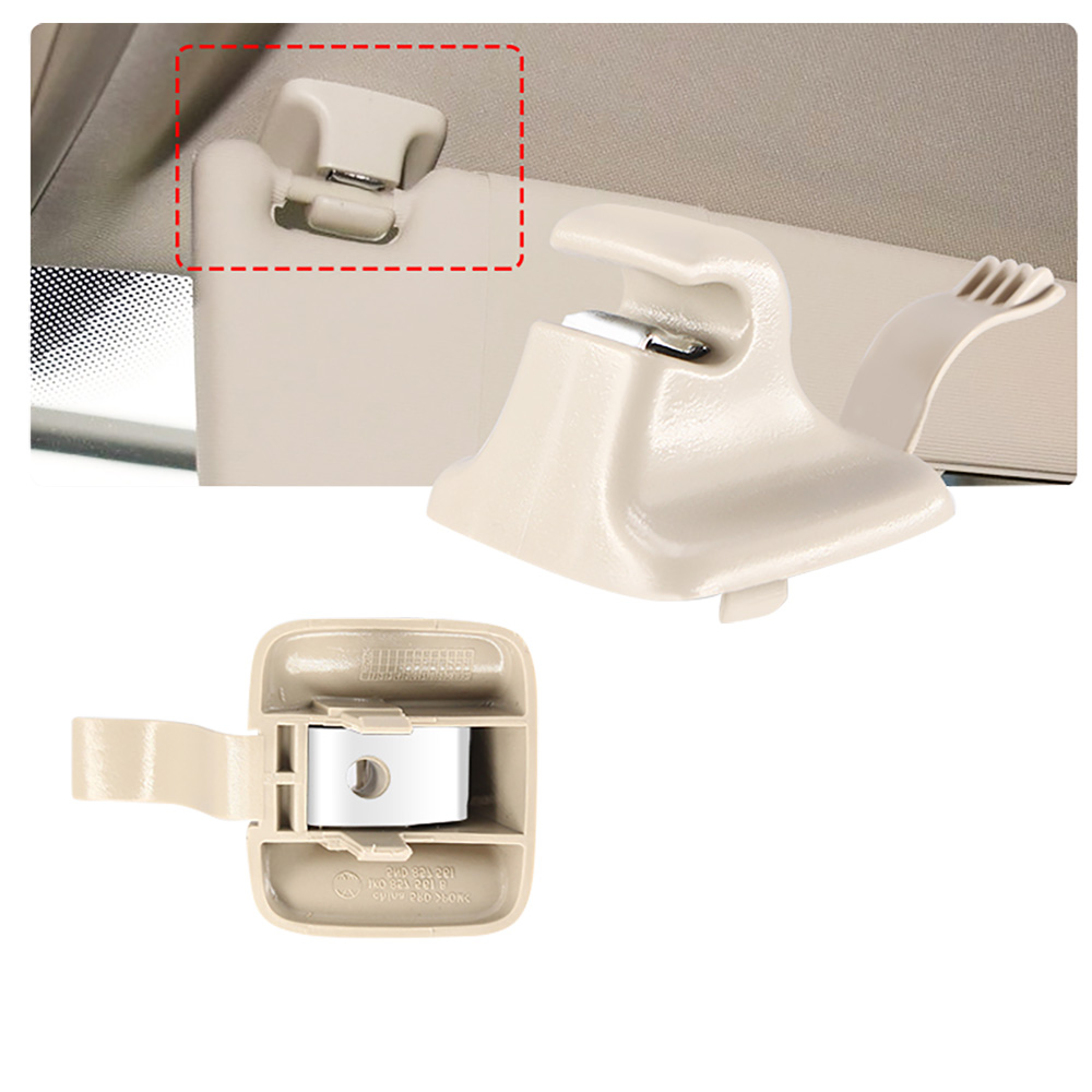 For VW Passat Tiguan Golf 6 CC Makeup mirror visor clip hook fixing bracket clip