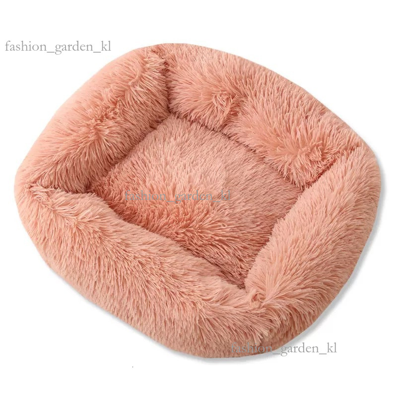 Square Plush Cat Bed Dog Bed Autumn And Winter Thick Deep Sleep Cat Pad Dog Pad Pet Supplies Can Be Sent As A Replacement 86
