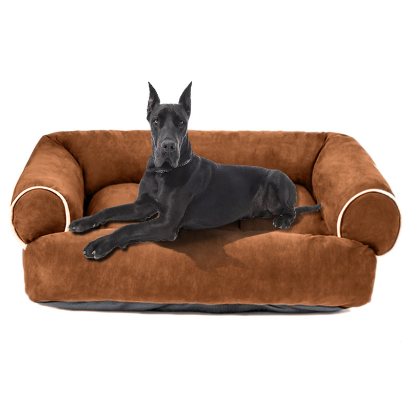 Cross Border New Deer Skin Velvet Pet Dog Sofa Autumn And Winter Deep Sleep Dog Nest Pet Nest Source Factory Wholesale 780