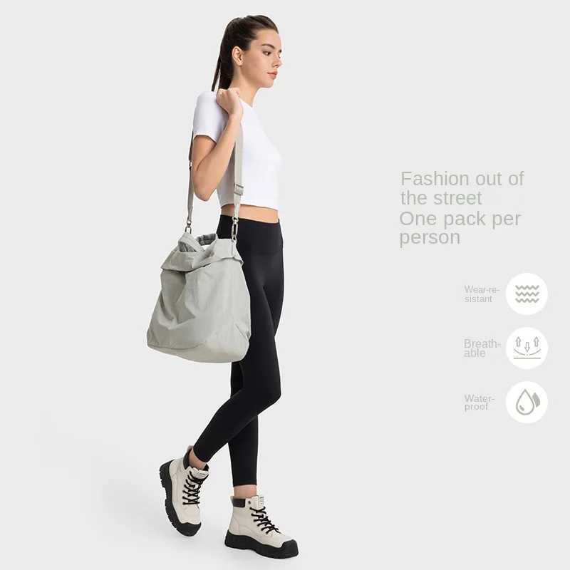 Moisture Permeab Large acity Handbag Fashionab All-match Crossbody Bag Womens Simp Light Outdoor Shoulder Bag MermaidXJ241106