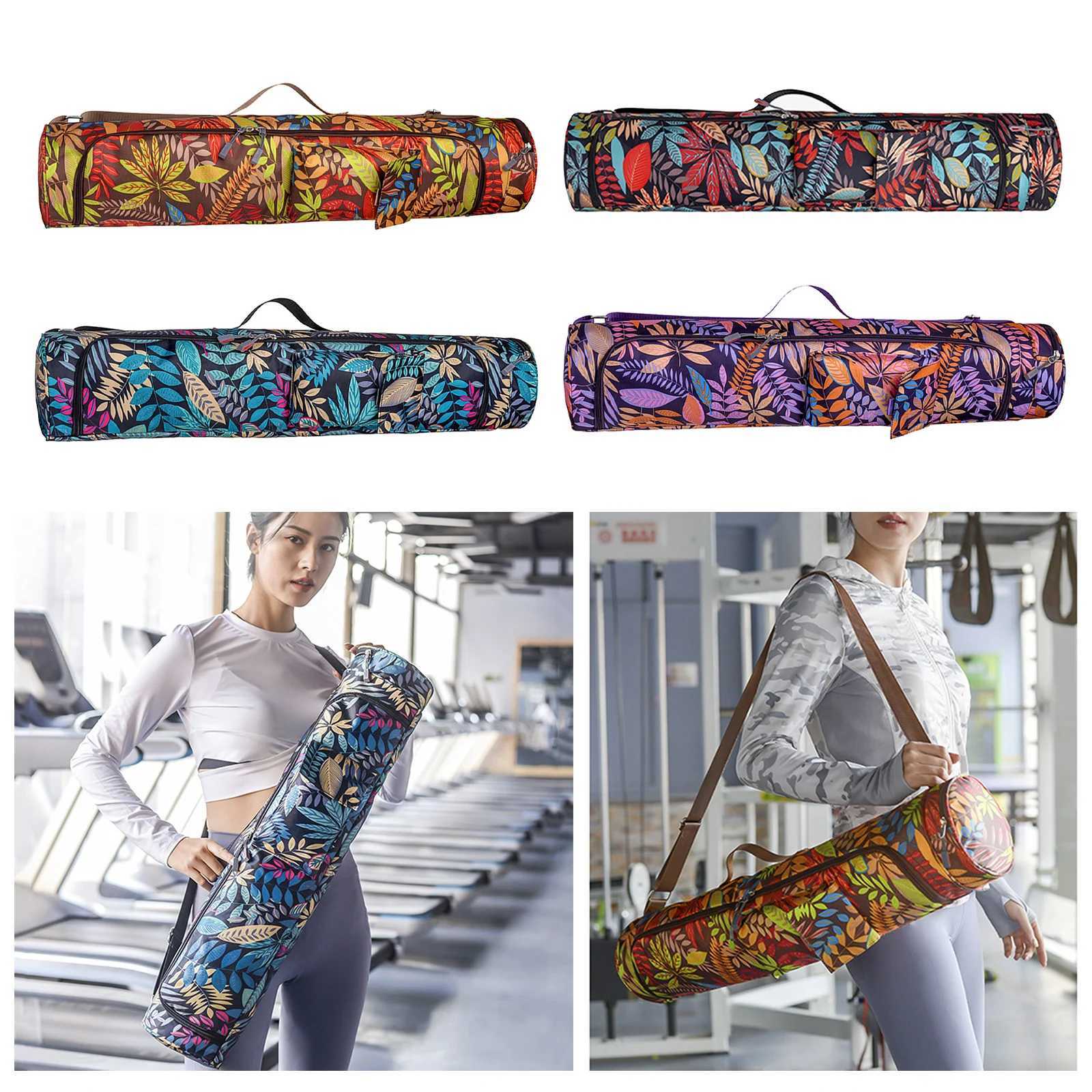 Fitn Pilates Yoga Mat Bag Gym Bags Carry Exercise Bag Large LightweightXJ241106
