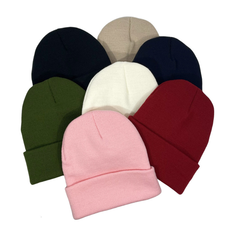 High quality design,Women's autumn winter solid color knitted warmth ear protection, cold for men and women hats