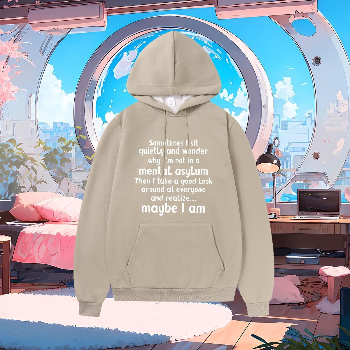 Custom Hooded Sweatshirt High Street Hip Hop Wholesale Unisex Hooded Sweatshirt DIY Anime Thick Plush Hoodie Breathable Soft