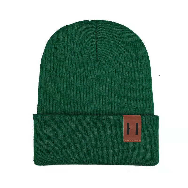 High quality design, knitted hat pile men's and women's double-layer elastic hat, hip-hop rolled edge hat