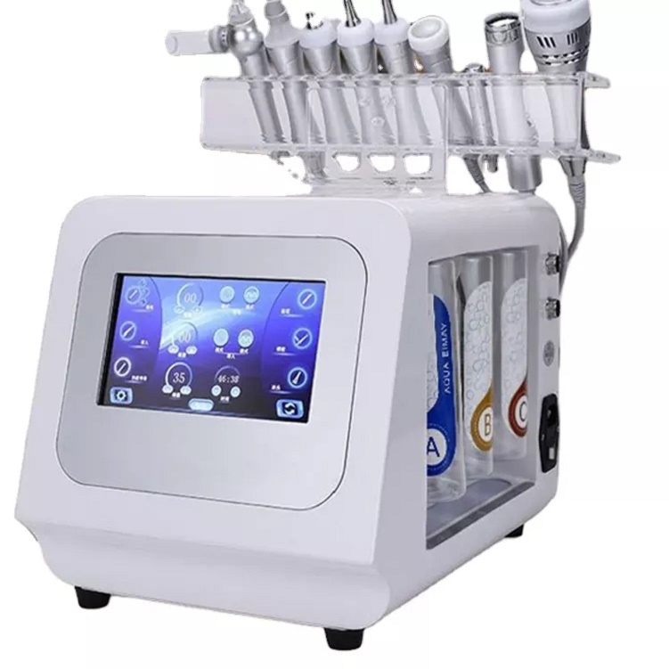 9 in 1 Multifunctional Microdermabrasion Oxygen Facial Beauty Machine