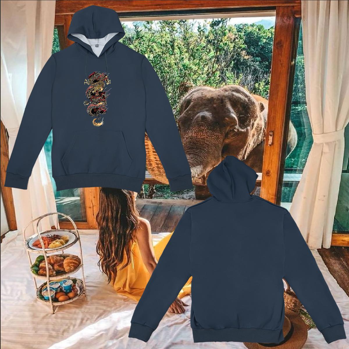 2024 DIY Mens Hoodie Sweatshirt Graphic High Quality Hoodie Pullover Tops Hoody Daily Wear Cotton 350g Hooded Collar Long Sleeve