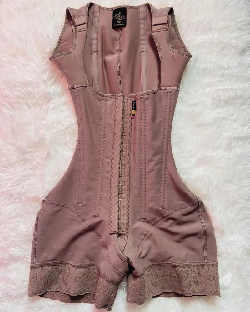 Fajas Colombiana Girdles Body Shaping Compression Waist Trainer BBL Post Op Shapewear Weight Loss Sheath Flat Abdominal Womens Tight corset 241105