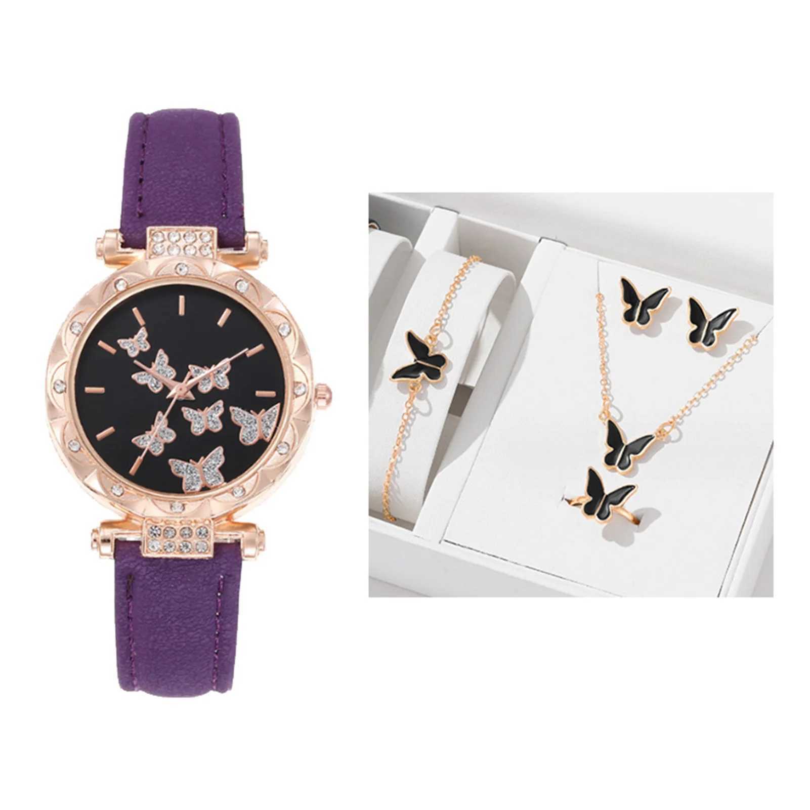 Warm luxury watch set shaped jewelry and watch gifts for business meetings and dates X241106