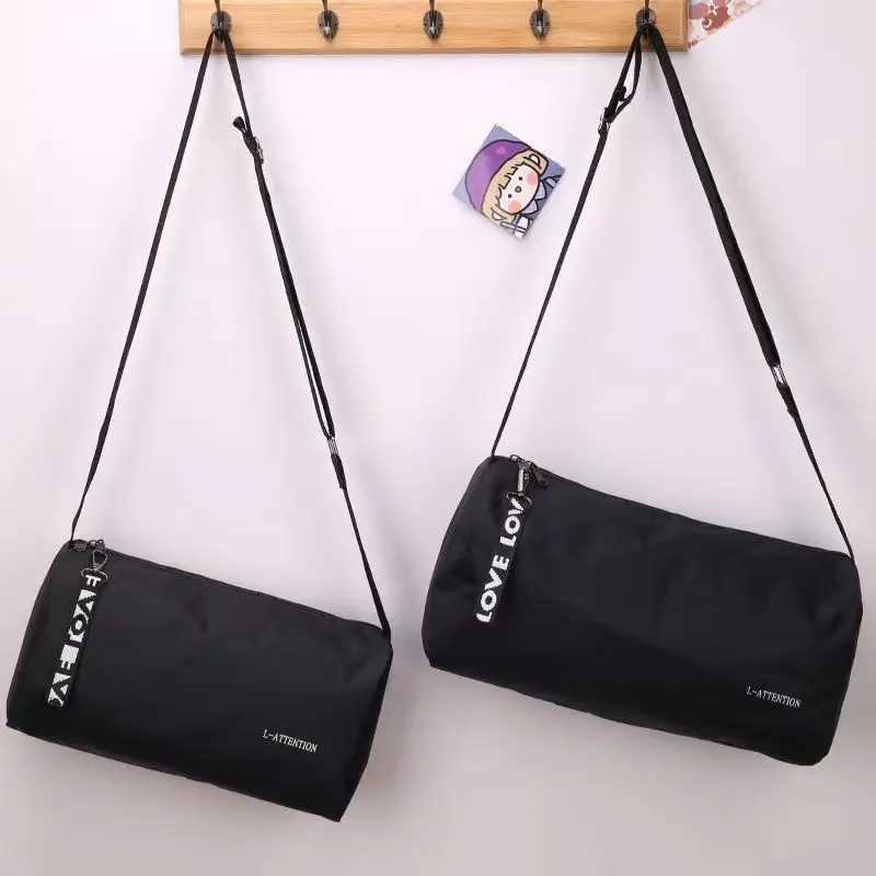 Simp Fashion Gym Fitn Mini Bag for Man Travel Luggage Trend Weekend WomenS Yoga Ma Handbags MenS Shoulder Sports BagXJ241106