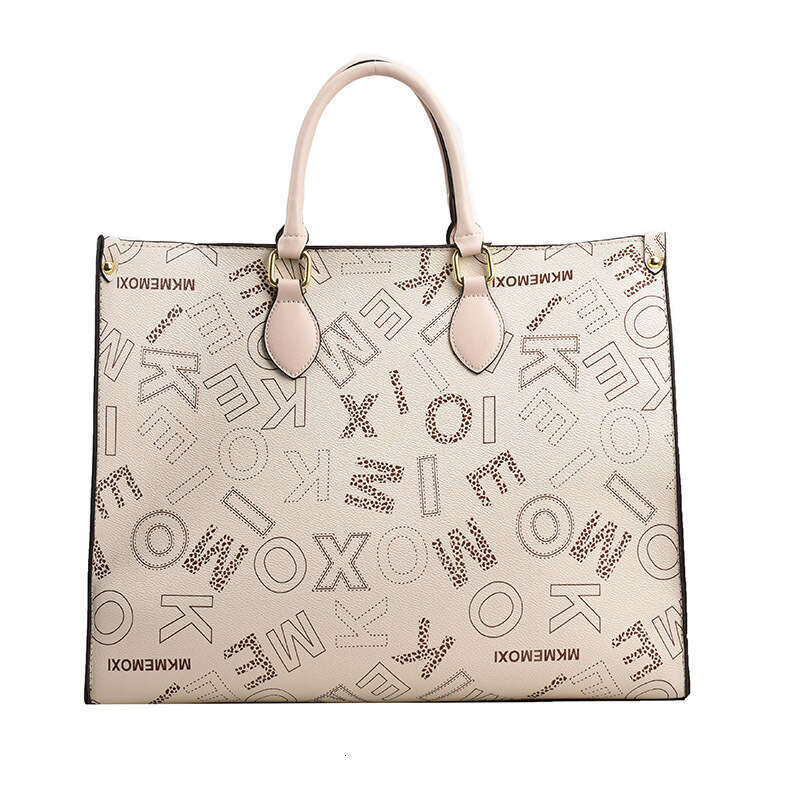 Designer Bag Female 2024 Cross Border New Fashion Atmosphere Large Capacity Old Flower Tote Handbag Commuter Women's Bag