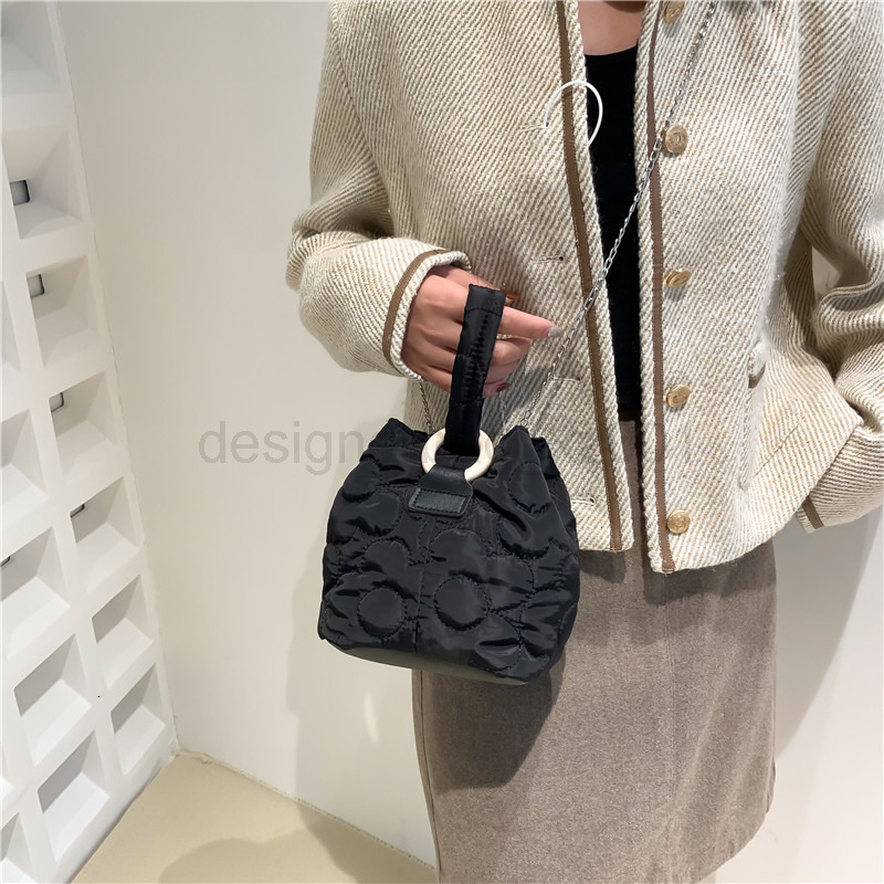 Bag Designer Fashion Classic 10a Top Nikiduncks Woman Handbagevening Bags Bucket Womens 2024 Autumn and Winter New Handbag Shoulder Cro