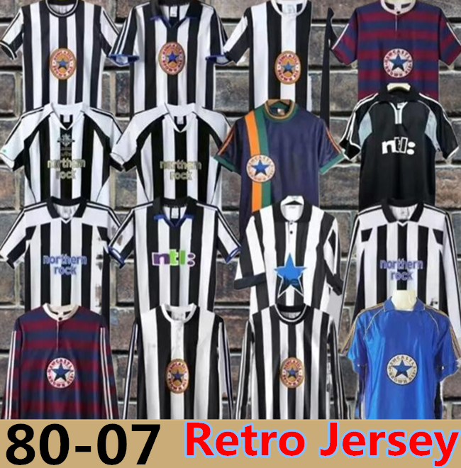80 85 95 96 97 99 00 01 03 04 05 06 New CaStlEs nUfC SHEARER Retro SOCCER jerseys HAMANN SHEARER PINAS 1993 1980 82 uNItED OWEN classic FOOTBALL SHIRTS Ginola long sleeves