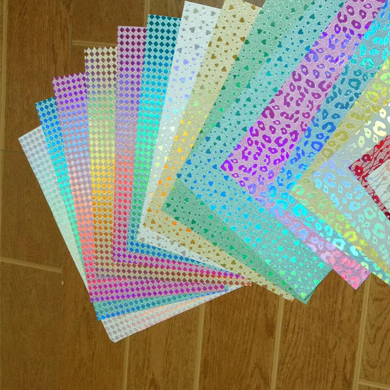 Free Samples Customizable Size Metallized Film Perfect Quality Gold Glitter Thin Film Roll