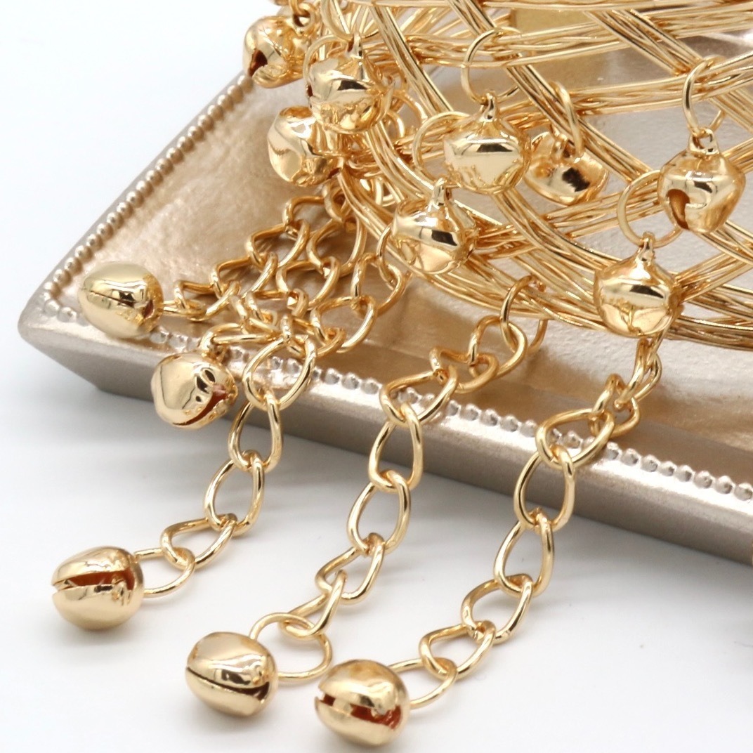 Bohemian Ethnic Style Bell Bracelet Female Dance Indian Retro Bracelet Arm Bracelet Hollowed Out