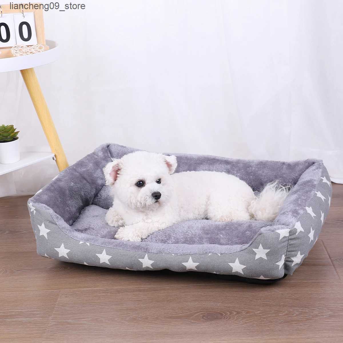 kennels pens Dog mats dog beds large baskets small plush beds cat beds for pets dog house sofas warm accessories pet mats washable puppies L240910