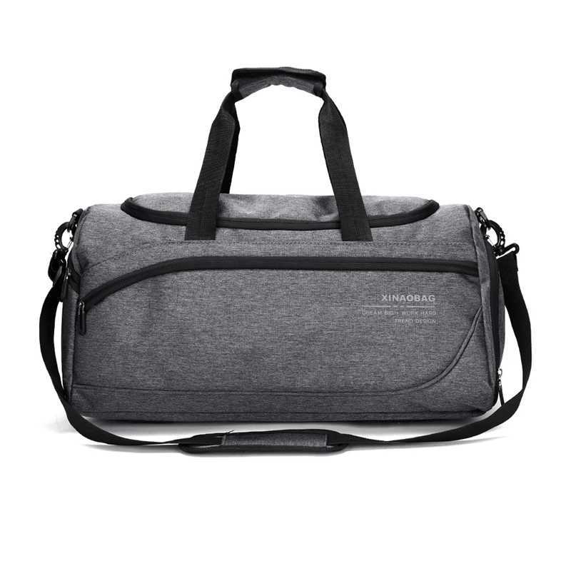 Sport Gym Bag Men Women Outdoor Waterproof Large acity Separate Space For Shoes pouch Fitn Sports pack Travel BagXJ241106
