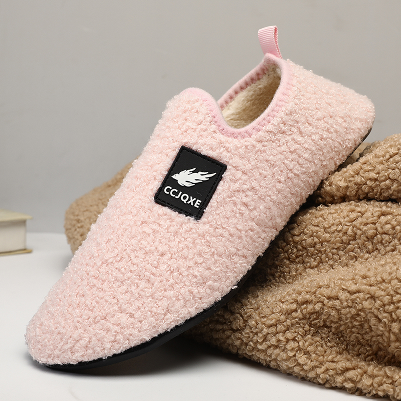 2025 New Designer Warm Color Men's Winter Lightweight Women's Plush Bedroom Cotton Slippers Unisex Shoes Atos De Casa