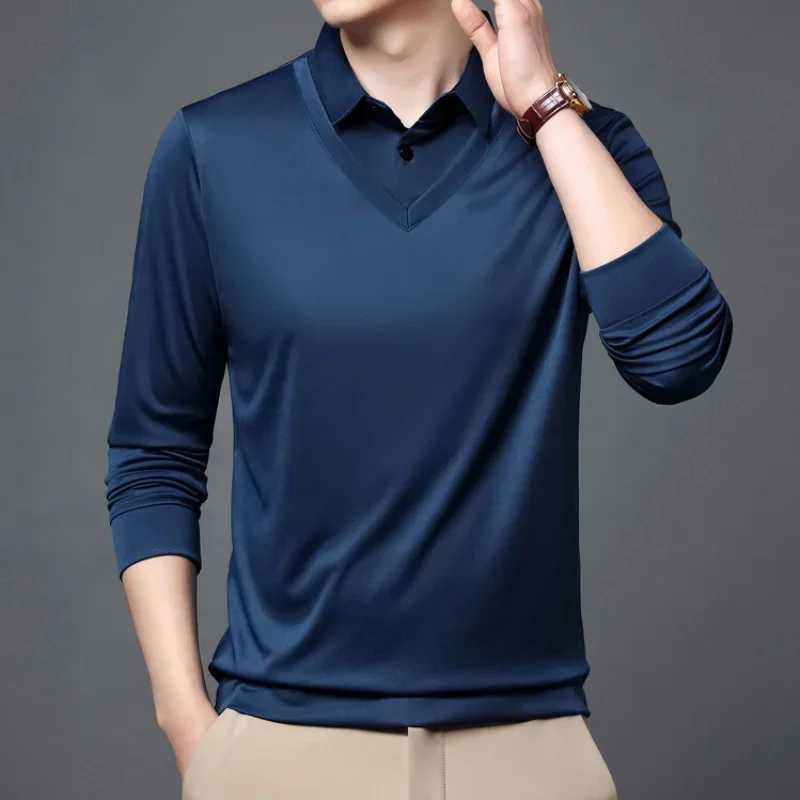 New mens spring/summer long Sved Fe two-piece set solid color fashion Fe two-piece set long Sved T-shirt W241106