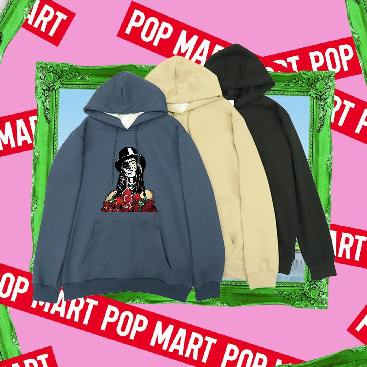 Stylist Woman Hoodie Custom Cartoon Designer Unisex Hooded Sweatshirt Top Hoodie Drawstring Long Sleeve Street wear Hip Hop Velvet Thick