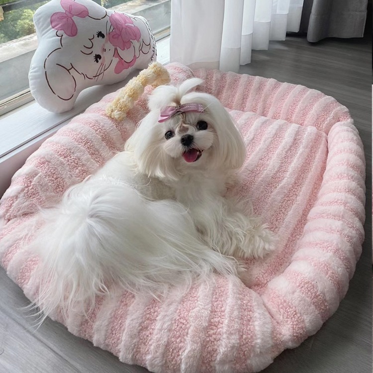 Marzis Exclusive Dog Bed, Lazy Sofa,Dog Bed Internet Celebrity Pet Sleeping Mat, Winter Warmth, Princess Style Dog Bed, Small Dog 335