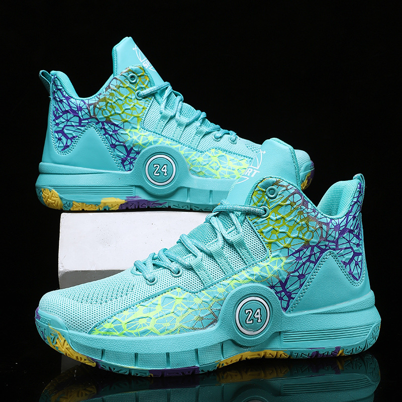 Children Basketball Shoes Original Design 2023 New Indoor Field Training Sports Shoes Comfortable Boy Basketball Shoes for Kids Free shipping